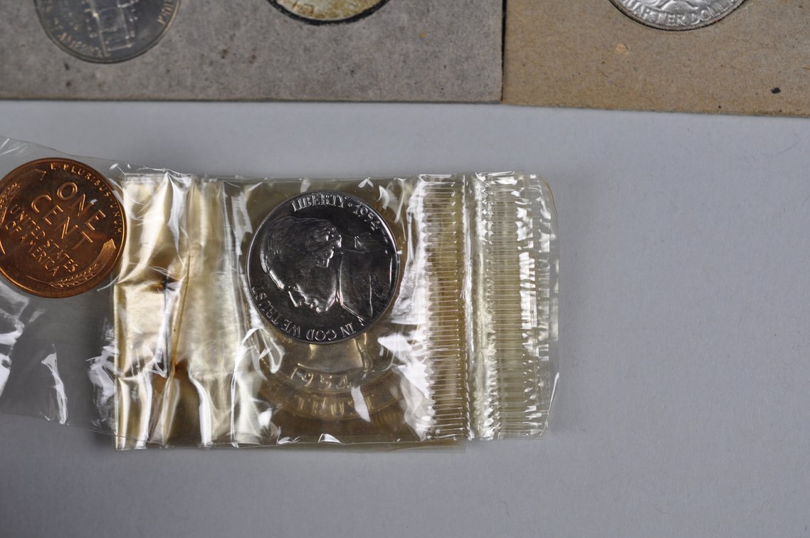 Original 1948 and 1949 Mint Sets with Original 1954 Proof Set in Box, photo 9 of 16