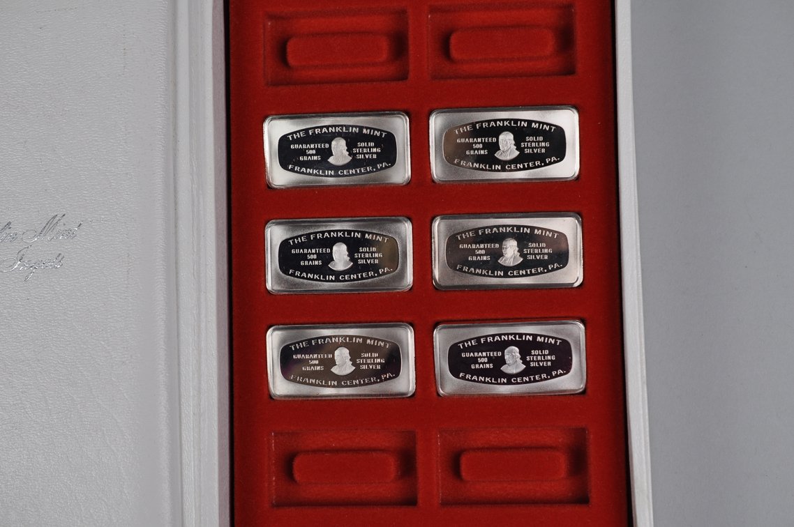 1974 Chirstmas Silver Ingot and 1970s Ingot Set, photo 13 of 15