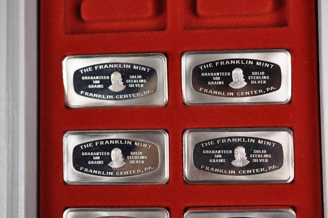 1974 Chirstmas Silver Ingot and 1970s Ingot Set, photo 14 of 15