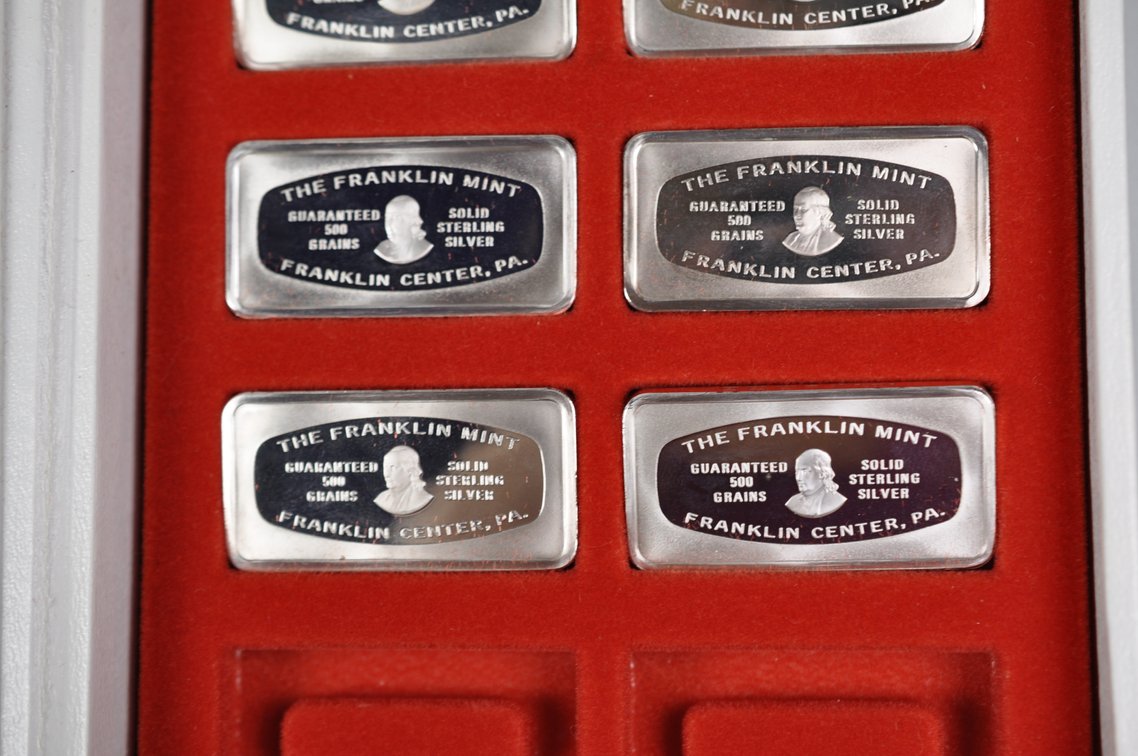 1974 Chirstmas Silver Ingot and 1970s Ingot Set, photo 15 of 15