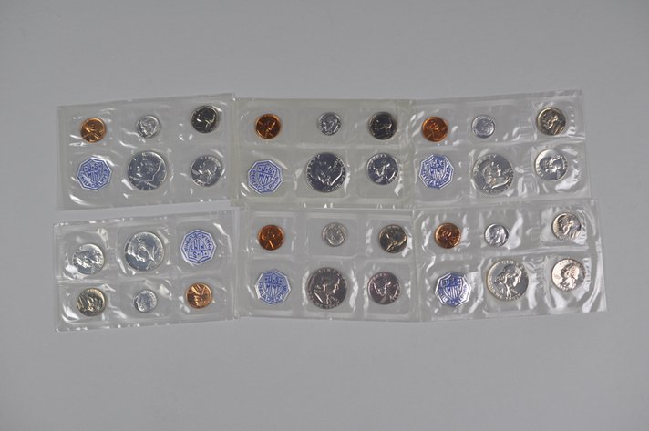 Early 1961 to 1964 Original Proof Sets