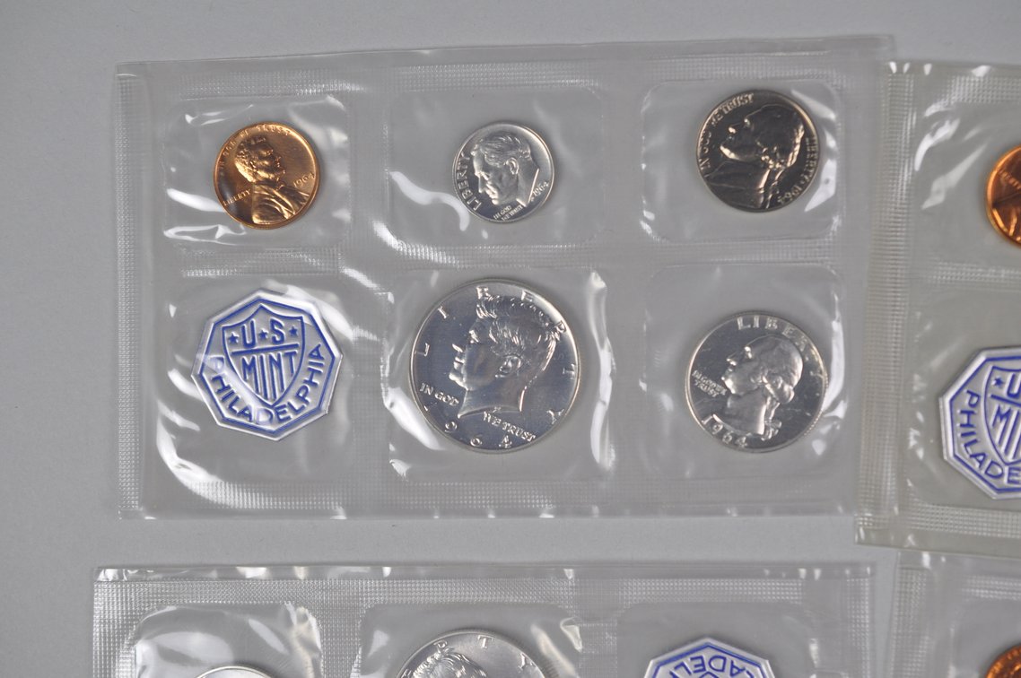 Early 1961 to 1964 Original Proof Sets, photo 2 of 15