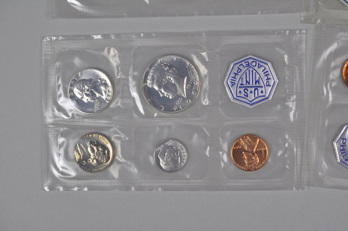 Early 1961 to 1964 Original Proof Sets, photo 3 of 15