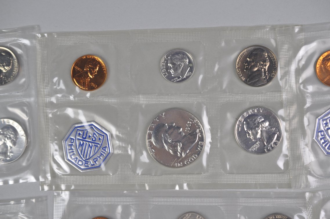 Early 1961 to 1964 Original Proof Sets, photo 4 of 15