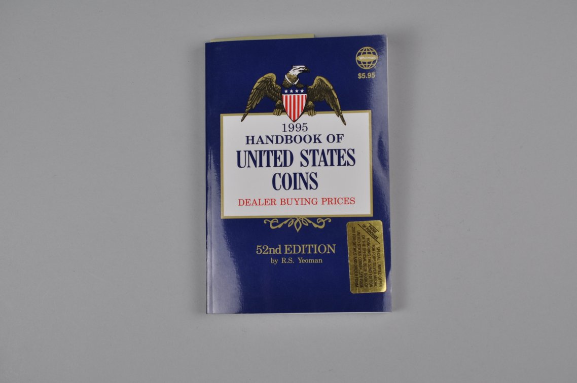Original 1989 and 1995 Red Book and 1995 Blue Book Price Guides, photo 2 of 16