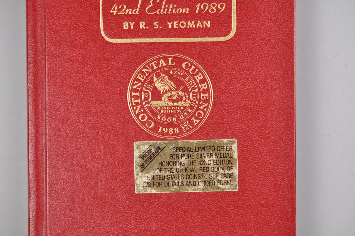 Original 1989 and 1995 Red Book and 1995 Blue Book Price Guides, photo 12 of 16