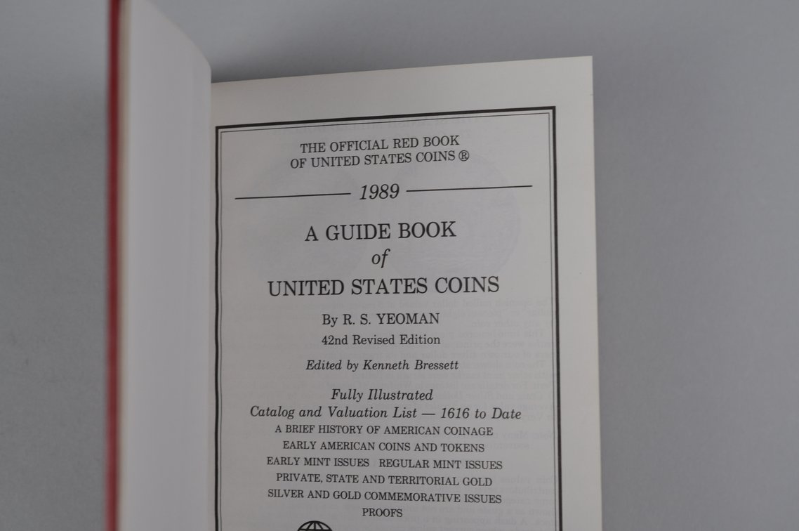 Original 1989 and 1995 Red Book and 1995 Blue Book Price Guides, photo 15 of 16
