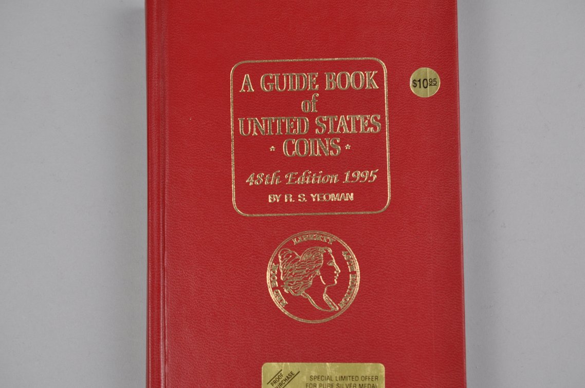 Original 1989 and 1995 Red Book and 1995 Blue Book Price Guides, photo 6 of 16