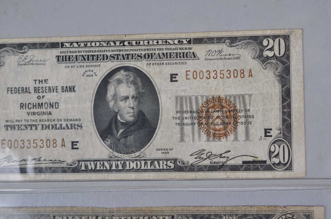 Old Type Large and Small Banknotes, photo 7 of 20