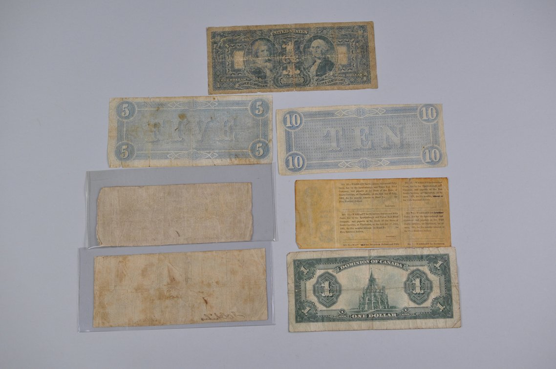 Old Type Large Banknotes from the 1800s, photo 10 of 16
