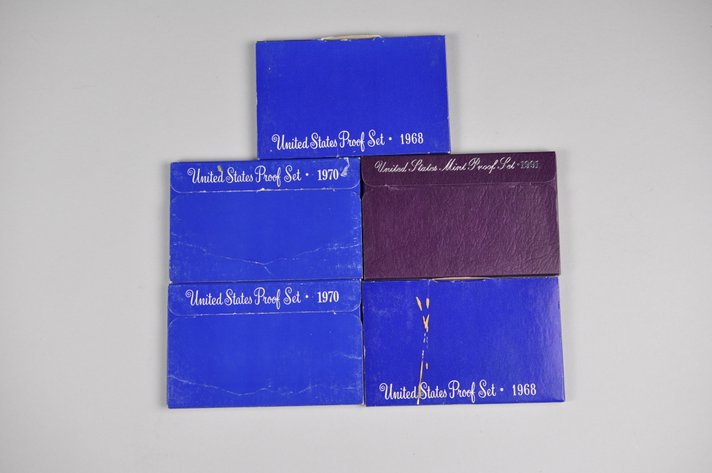 1968, 1979, and 1991 Original Proof Sets
