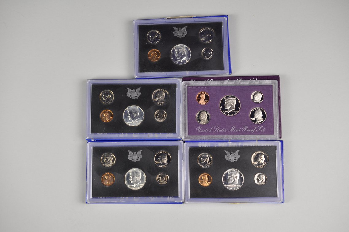 1968, 1979, and 1991 Original Proof Sets, photo 2 of 13