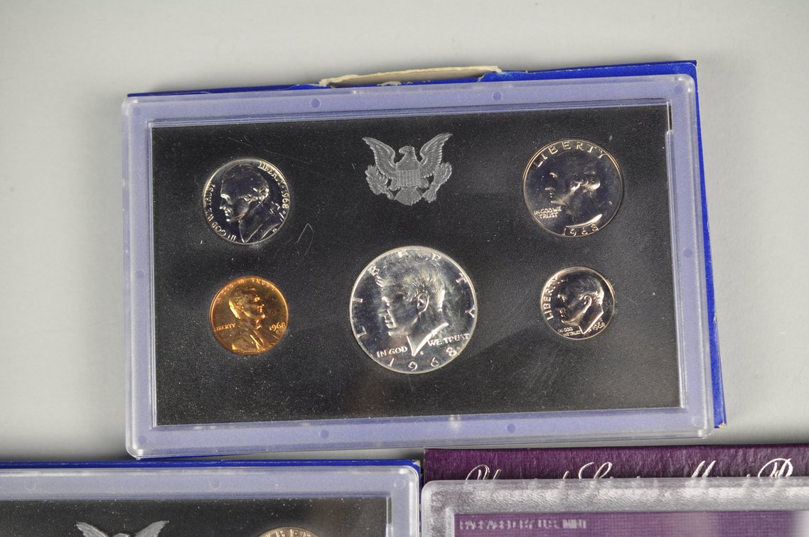 1968, 1979, and 1991 Original Proof Sets, photo 3 of 13