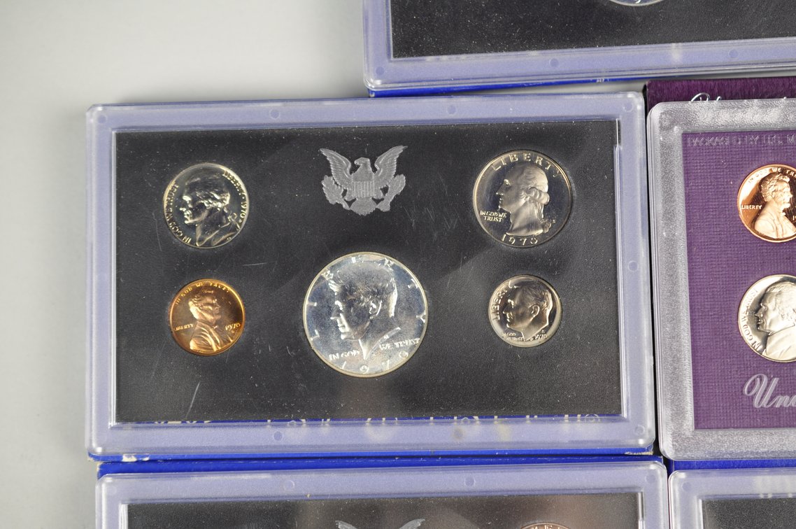 1968, 1979, and 1991 Original Proof Sets, photo 4 of 13