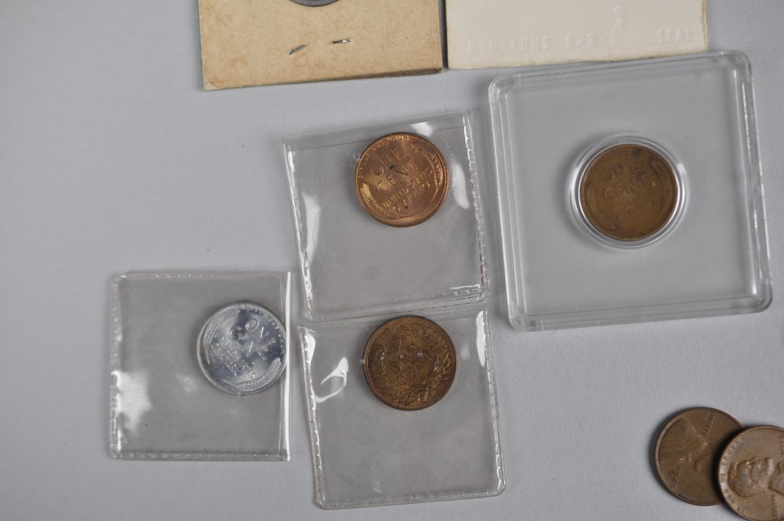 Collection of Wheat Cents, photo 12 of 13