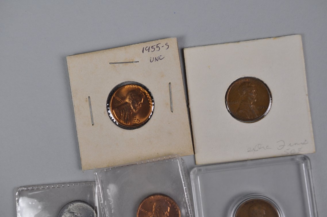 Collection of Wheat Cents, photo 9 of 13