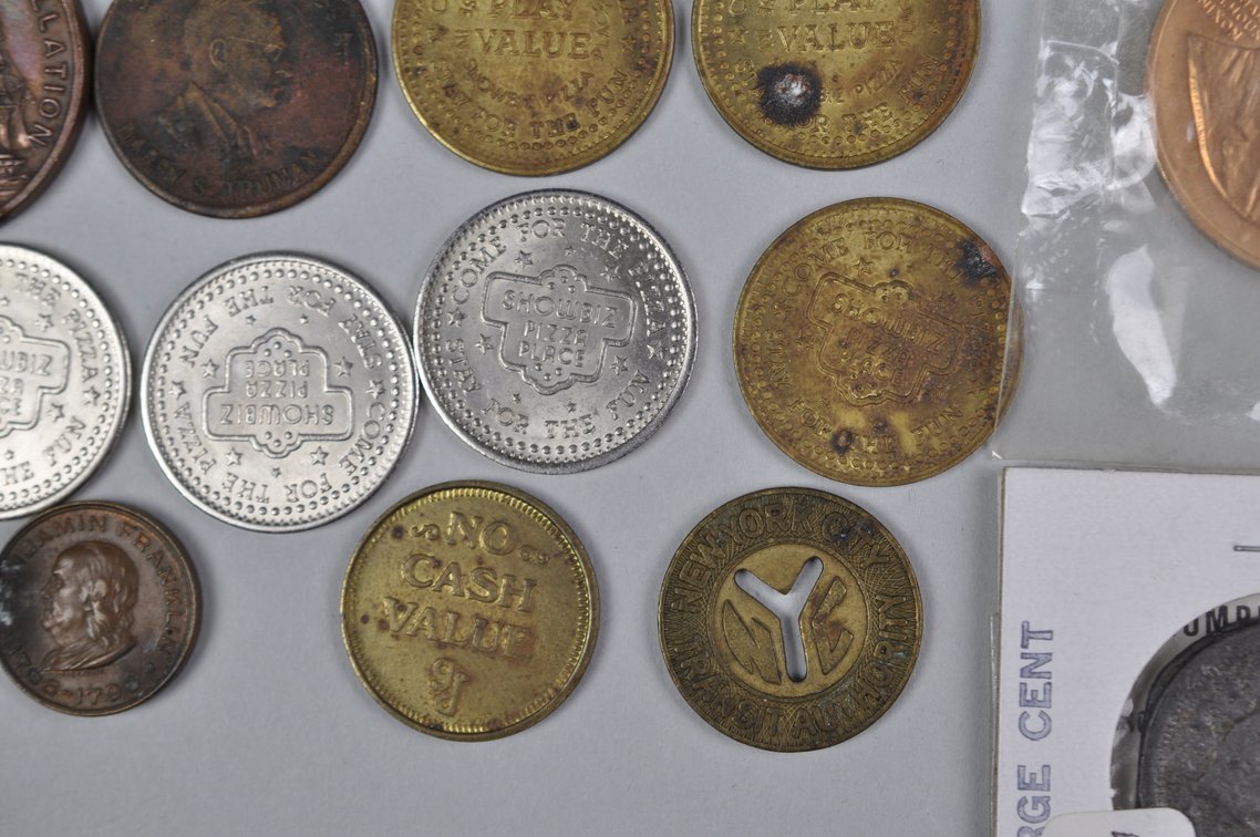 Assorted Tokens and Medals Collection, photo 6 of 16