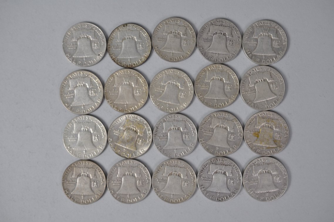 1958-1961 US Silver Half Dollars, photo 6 of 10