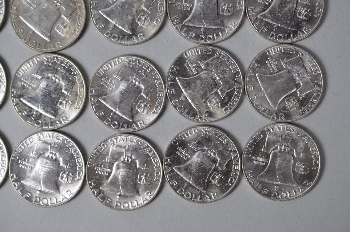 1963 US Silver Half Dollars, photo 11 of 12
