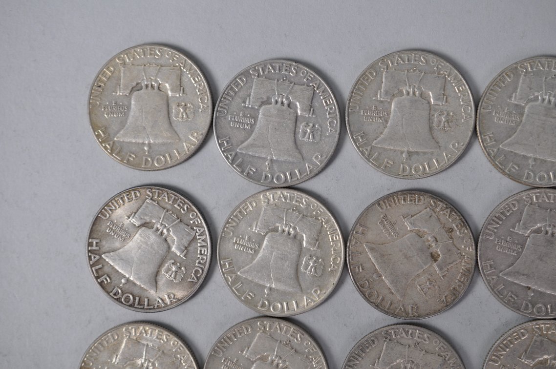 1962-1963 US Silver Half Dollars, photo 7 of 10