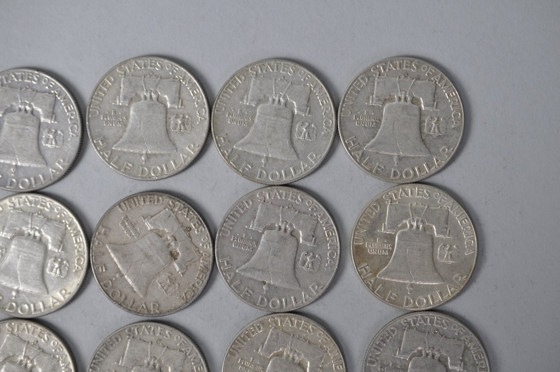 1962-1963 US Silver Half Dollars, photo 8 of 10
