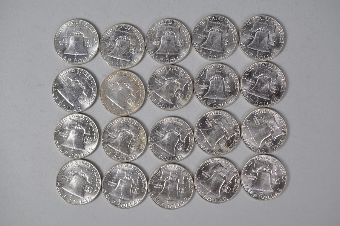 1963 US Silver Half Dollars, photo 7 of 12