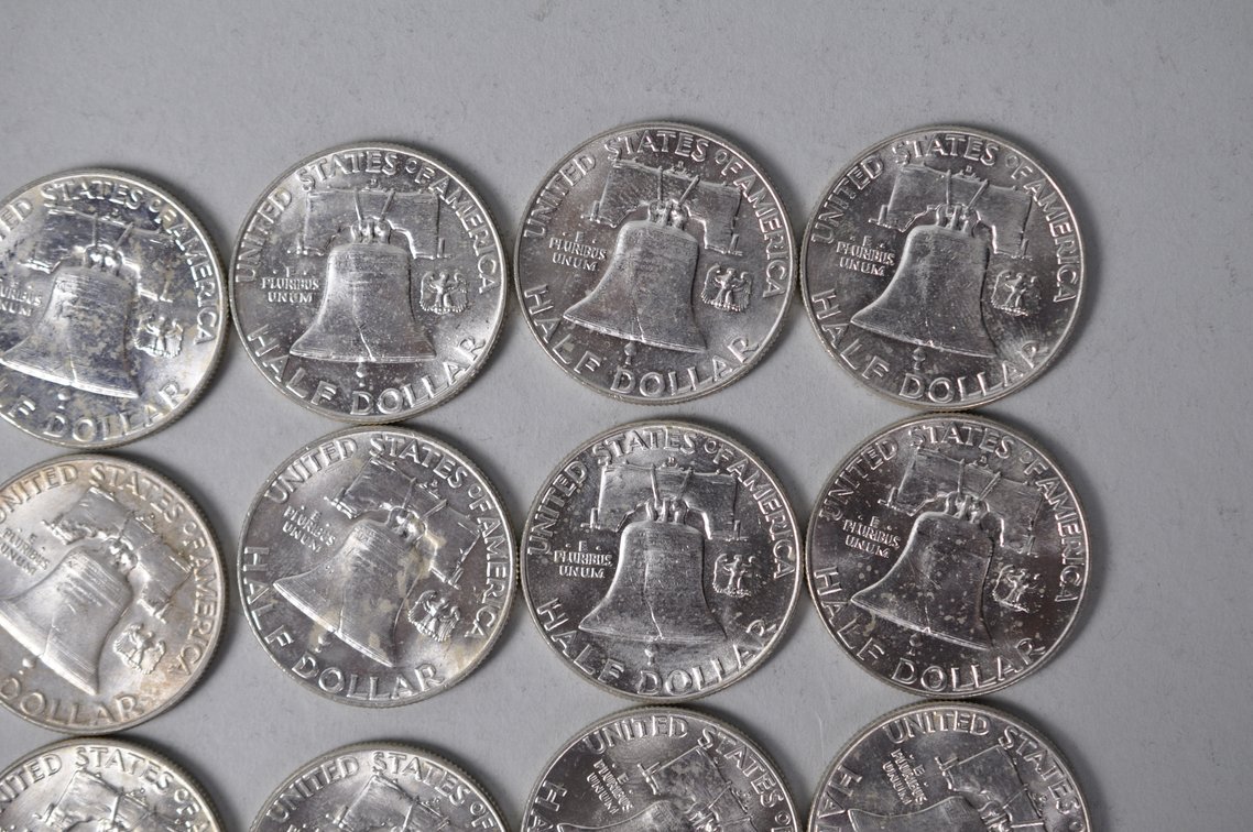 1963 US Silver Half Dollars, photo 9 of 12