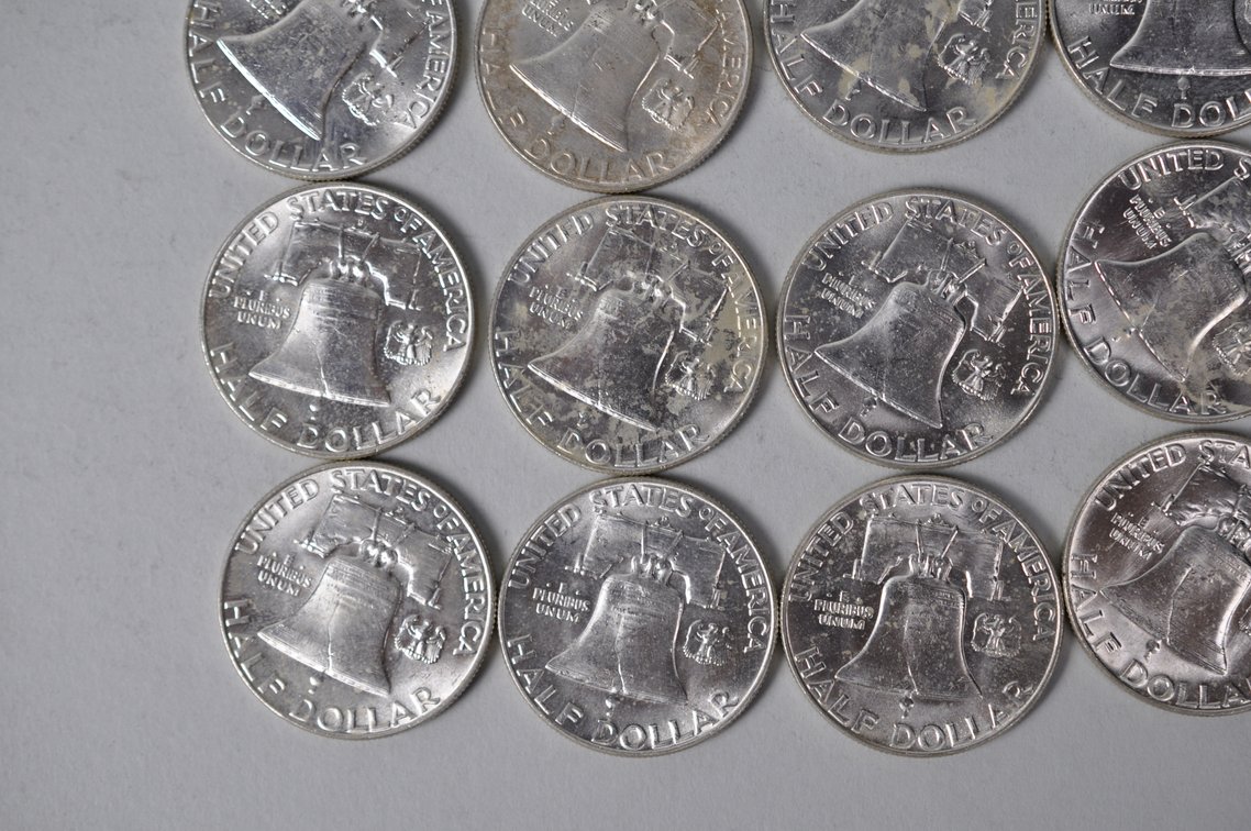 1963 US Silver Half Dollars, photo 10 of 12