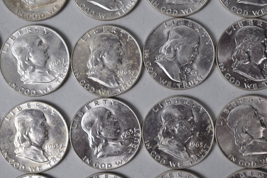 1963 US Silver Half Dollars, photo 6 of 12