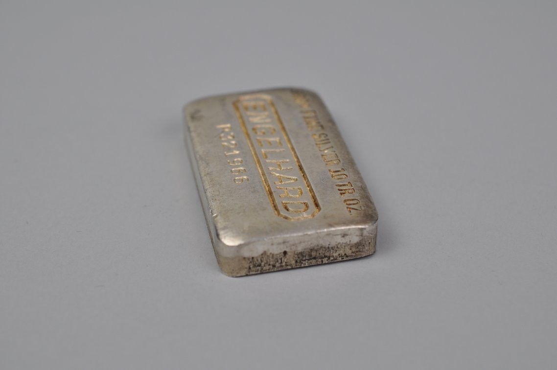 Engelhard .999 Fine Silver 10 ozt. Bar, photo 4 of 7