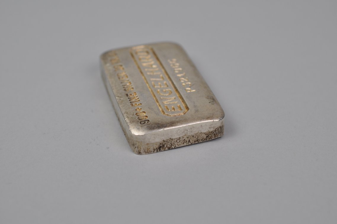 Engelhard .999 Fine Silver 10 ozt. Bar, photo 6 of 7