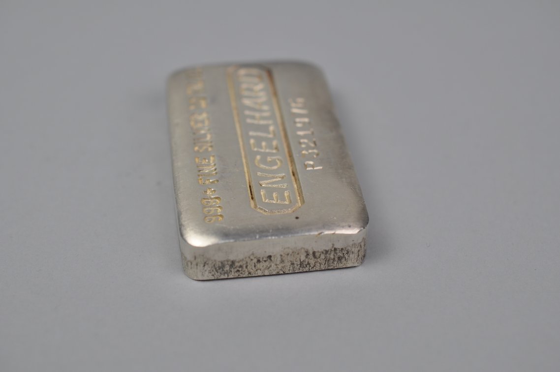 Engelhard .999 Fine Silver 10 ozt. Bar, photo 6 of 8