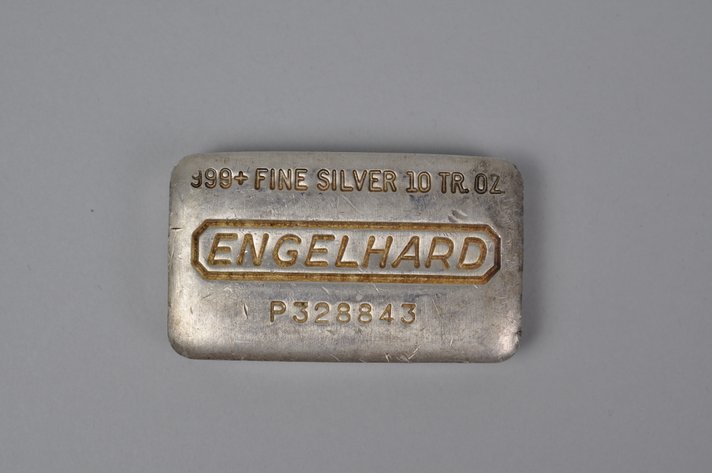 Engelhard .999 Fine Silver 10 ozt. Bar