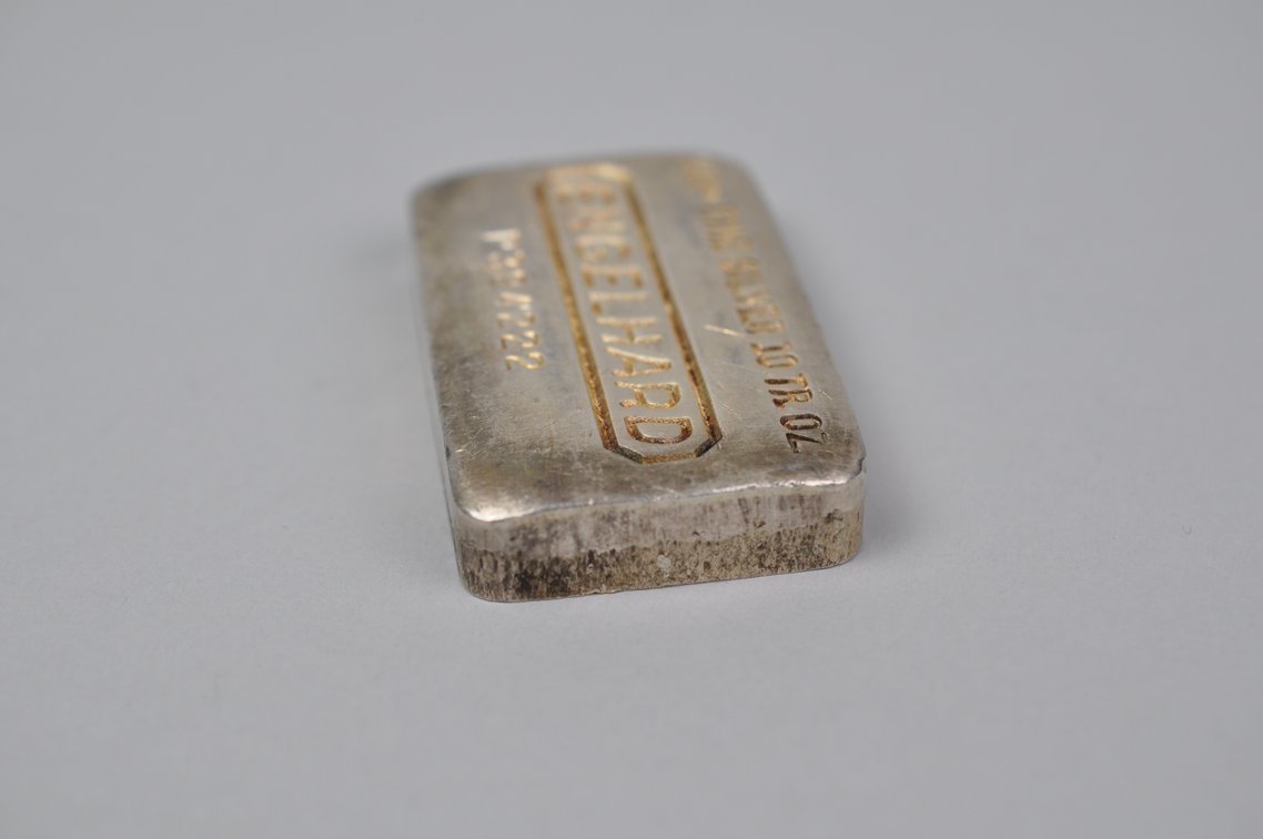 Engelhard .999 Fine Silver 10 ozt. Bar, photo 4 of 7