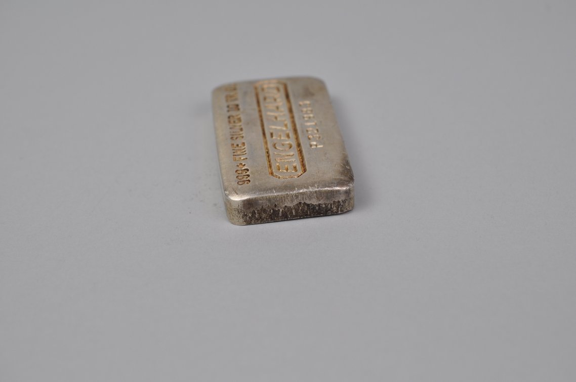 Engelhard .999 Fine Silver 10 ozt. Bar, photo 6 of 7