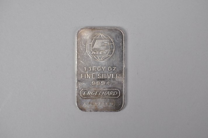 Engelhard .999 Fine Silver 1 ozt. Bar