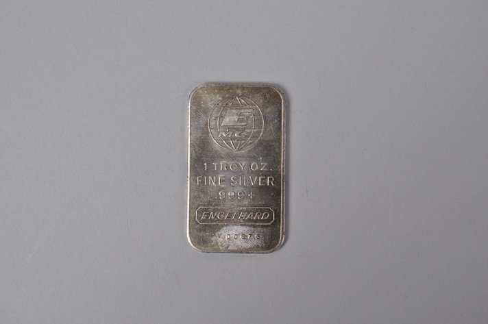 Engelhard .999 Fine silver 1 ozt. Bar