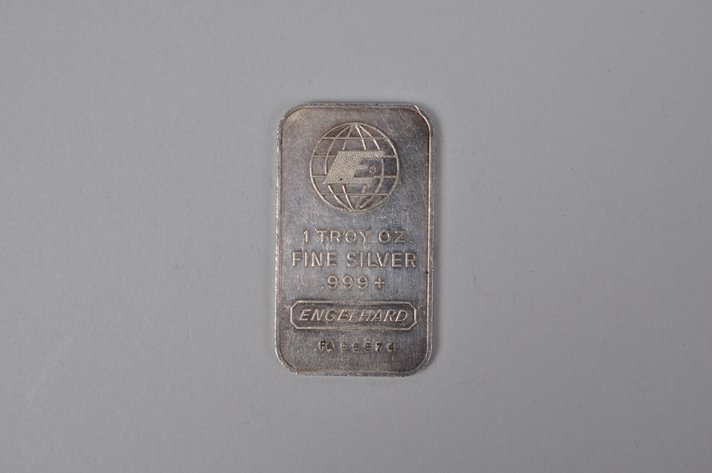 Engelhard .999 Fine Silver 1 ozt. Bar