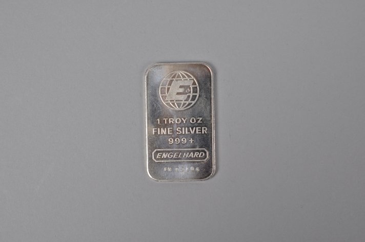 Engelhard .999 Fine Silver 1 ozt. Bar