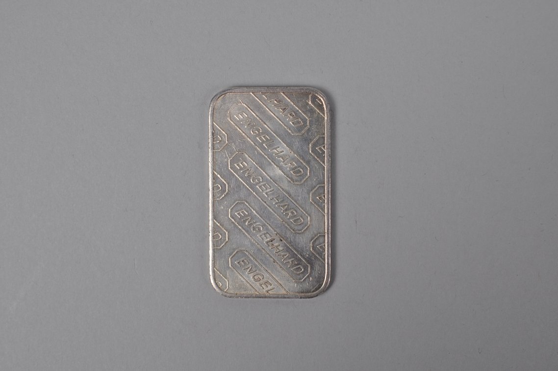 Engelhard .999 Fine Silver 1 ozt. Bar, photo 6 of 6