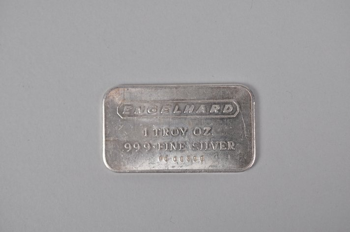Engelhard .999 Fine Silver 1 ozt. Bar