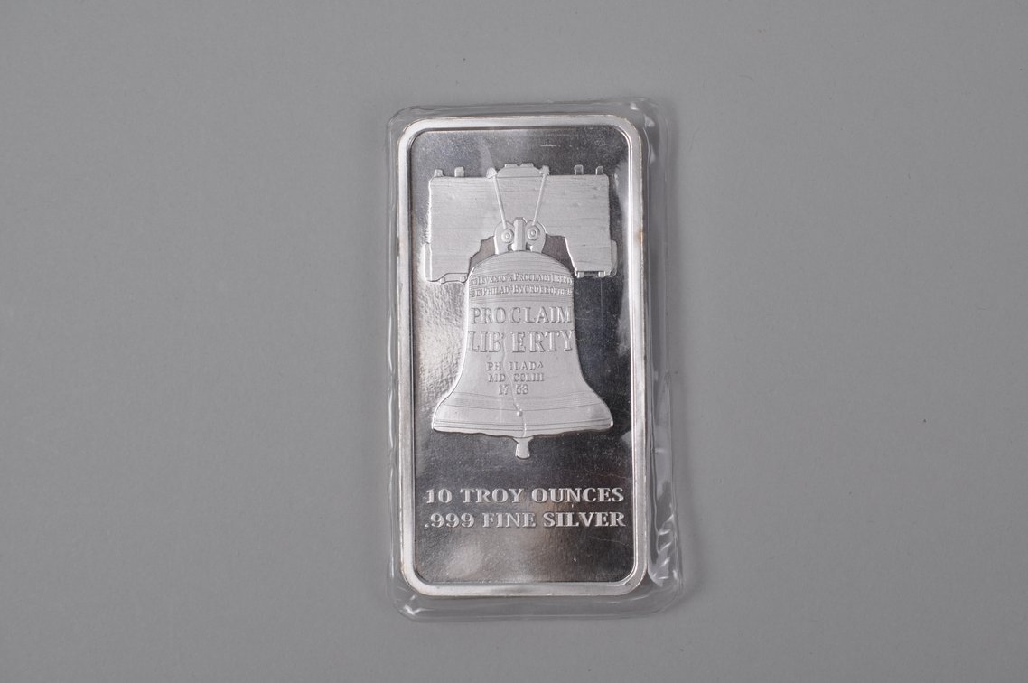 SD Bullion 10 ozt .999 Fine Silver Bar, photo 3 of 9