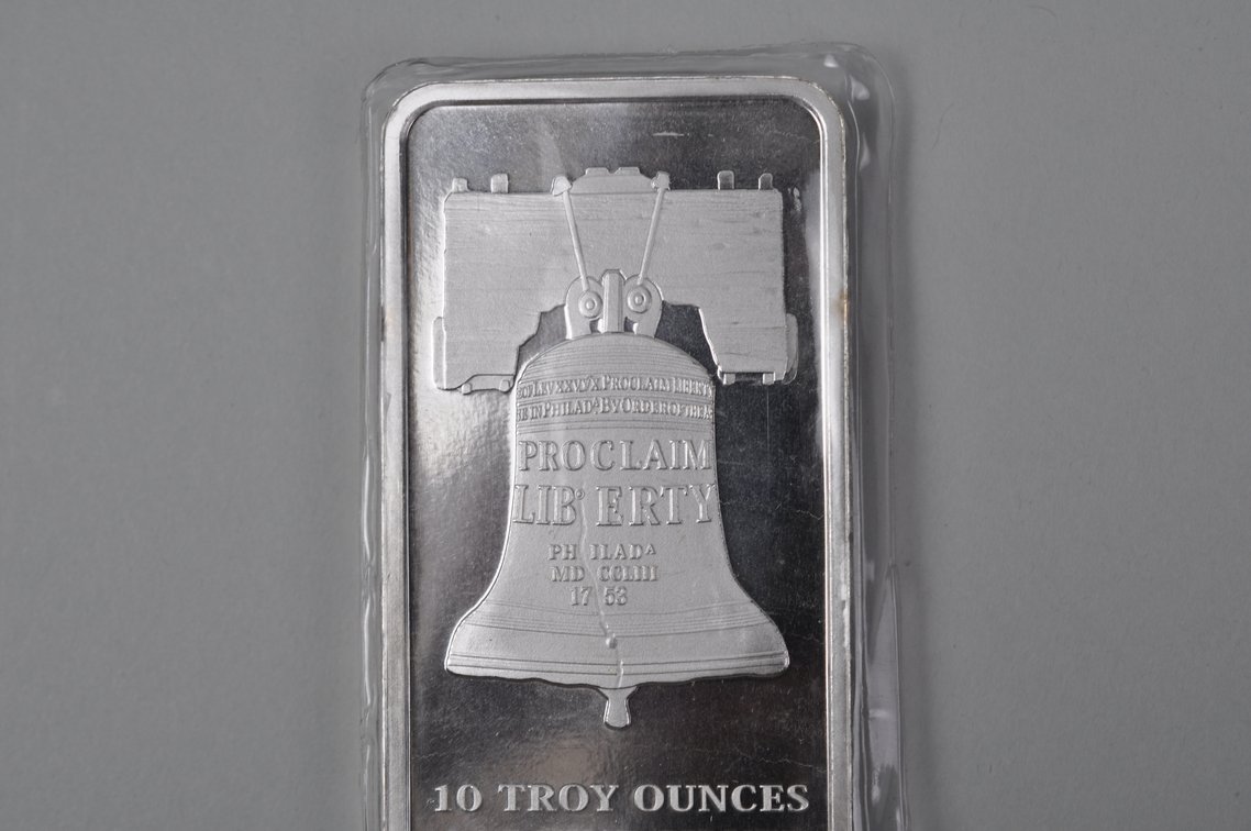 SD Bullion 10 ozt .999 Fine Silver Bar, photo 4 of 9