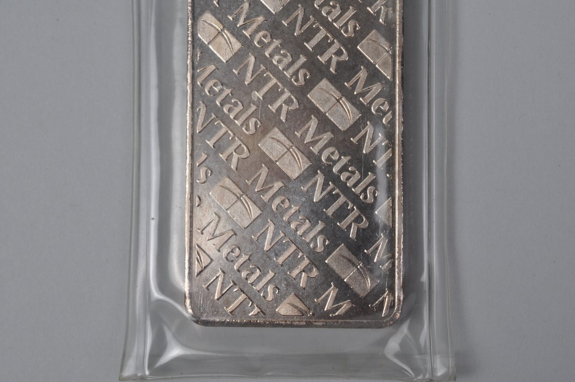 NTR Metals Assayers and Refiners Fine Silver .999 10 ozt Bar, photo 10 of 11