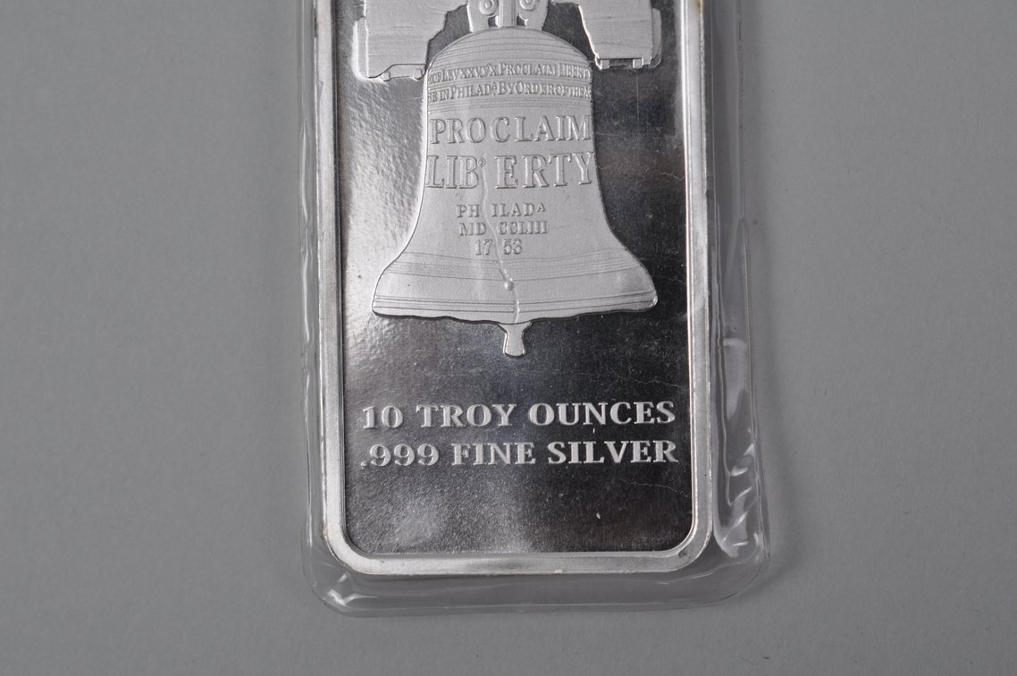 SD Bullion 10 ozt .999 Fine Silver Bar, photo 5 of 9