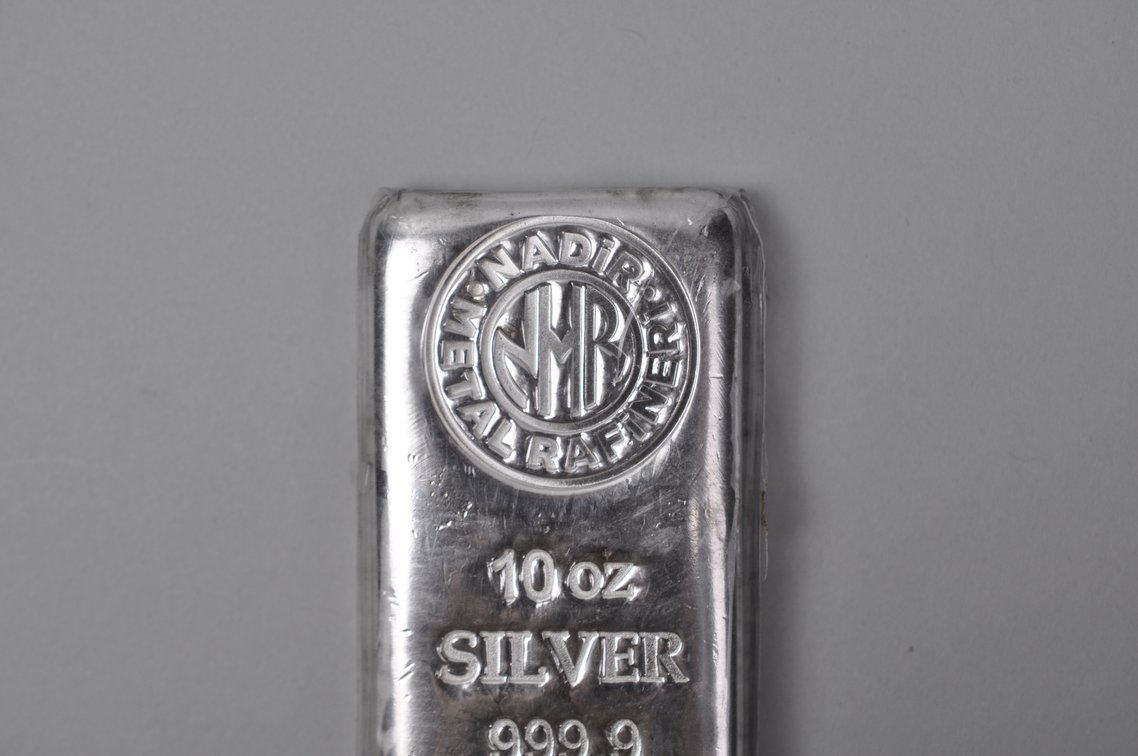 Nadir Rafineri Metal 10 ozt Silver 999,9 Assayer Nadir Bar, photo 2 of 9