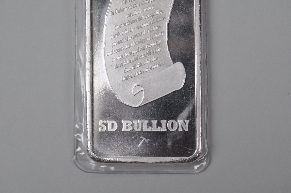 SD Bullion 10 ozt .999 Fine Silver Bar, photo 9 of 9