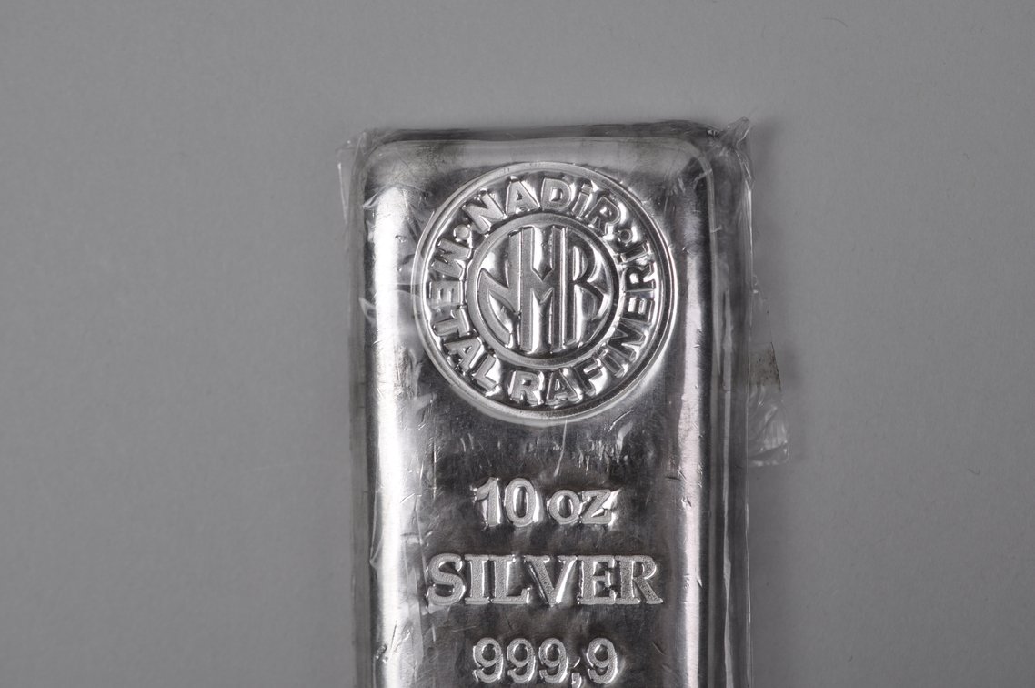 Nadir Rafineri Metal 10 ozt Silver 999,9 Assayer Nadir Bar, photo 3 of 10