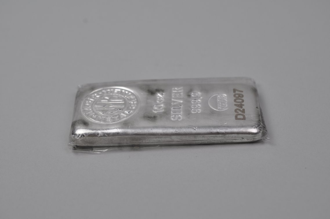 Nadir Rafineri Metal 10 ozt Silver 999,9 Assayer Nadir Bar, photo 8 of 10