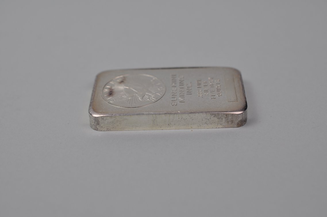 Sunshine Minting Inc. Silver Eagle .999 Fine Silver 5 ozt Bar, photo 8 of 12